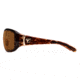 7Eye by Panoptix Womens AirShield Sedona Sunglasses, RX Ready, Light Tortoise Frame, SharpView Copper Lens, M-L 326042
