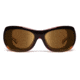 7Eye by Panoptix Womens AirShield Sedona Sunglasses, RX Ready, Light Tortoise Frame, SharpView Polarized Copper Lens, M-L 326054