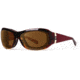 7Eye by Panoptix Womens AirShield Sedona Sunglasses, RX Ready, Ruby Fade Frame, SharpView Polarized Copper Lens, M-L 326454