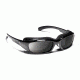 7eye 160541 Churada Rx Progressive Sunglasses Airshield Glossy Black Frames