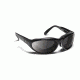 7eye 170541 Diablo Single Vision Sunglasses Airshield Glossy Black Frames