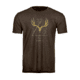 Leupold Buck Skull T-Shirts - Men's, Espresso, Extra Large, 184156