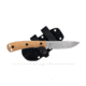 Shield Arms SKT ASCENT KNIFE - BROWN BURLAP, DROP POINT, PLAIN EDGE, 3.6 BLADE, MICARTA HANDLE B8AC523C, SLDSKTASCREGSWBRNBUR