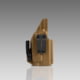 945 Industries KYDEX HOLSTER INSIDE THE WAISTBAND IWB LIGHT BEARING Coyote Brown, KYDEX-HOLSTER-IWB-LIGHTBEARING-COYOTEBROWN