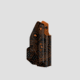 945 Industries Kydex Holster - Light Bearing - Topo Flare, HOLSTER-KYDEX-DIRECT-LIGHTBEARING-TOPO-FLARE
