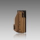 945 Industries KYDEX HOLSTER WITH VELCROR HOOK ATTACHMENT PANEL LIGHT BEARING COYOTE BROWN, KYDEX-HOLSTER-VELCRO-LIGHTBEARING-COYOTEBROWN