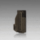 945 Industries KYDEX HOLSTER WITH VELCROR HOOK ATTACHMENT PANEL LIGHT BEARING OD GREEN, HOLSTER-KYDEX-VELCRO-LIGHTBEARING-ODGREEN