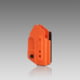 945 Industries KYDEX HOLSTER WITH VELCROR HOOK ATTACHMENT PANEL NO LIGHT/LASER HUNTER ORANGE, KYDEX-HOLSTER-VELCRO-NOLIGHT-HUNTERORANGE