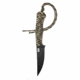 Montana Knife Company Speedgoat 2.0 Fixed Blade Knives, 3.625 inch, 52100 Ball Bearing Steel, Fixed Blade, USA Paracord Handle, Forest Camo, 7.875 inch, MKC-000396