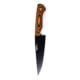 Montana Knife Company Little Bighorn Petty Fixed Blade Knives, 5.875 inch, Magnacut Stainless Steel, Fixed Blade, G-10 Handle, Orange/Black, 10.5 inch, MKC-000383