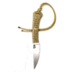 Montana Knife Company Magnacut Mini-Speedgoat Fixed Blade Knives, 2.875 inch, Magnacut Stainless Steel, Fixed Blade, Paracord Handle, Olive, 6.75 inch, MKC-000368