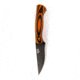 Montana Knife Company Blackfoot 2.0 Fixed Knives, 3.5 inch, 52100 Ball Bearing Steel, Fixed Blade, G-10 Handle, Orange/Black, 7 3/4 inch, MKC-000344