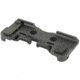 A.R.M.S., Inc. Low Dual Throw Lever Mount, Black, ARMS19LDACOG