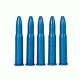 A-Zoom Centerfire Rifle Snap Caps, 30-30, 5-Pack, Blue, 12329