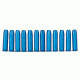 A-Zoom Revolver Snap Caps, .357 Mag, 12-Pack, Blue, 16319