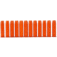 A-Zoom Snap-Cap Training Rounds Pack, .357 Magnum, 12 Pack, Orange, 16419