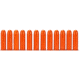A-Zoom Snap-Cap Training Rounds Pack, .38 Special, 12 Pack, Orange, 16418
