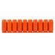 A-Zoom Snap-Cap Training Rounds Pack, .40 Smith &amp; Wesson, 10 Pack, Orange, 15414