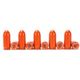 A-Zoom Snap-Cap Training Rounds Pack, .45 Auto, 10 Pack, Orange, 15415