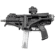 A3 Industries 1913 Folding Polymer Stocks w/Riser, Black, 8.50in, PFS-8.5-R