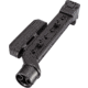 A3 Industries Adjustable Length Modular Folding Brace, Tailhook Configuration, Offset Extension, Black, 6-1/8in-9-1/2in, ALMB-OFF-THA