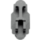 A3 Industries Rear Stock Adapter for Grand Power Stribog, 6061 T6 Aluminum, Picatinny, Black, RSA011