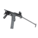 A3 Industries 10 B&amp;T USW Modular Vertical Foregrip, 100 Degrees, Picatinny, w/ Handstop, 2.75in HK Grooved Grip, Polymer Base, Black, VFG-174