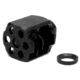 A3 Industries 1/2-28 Thread Wraith Muzzle Brake, 4140 Steel, MB-1001-12