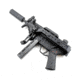 A3 Industries Adjustable Length Modular Folding Brace, Aluminum Steady, Offset Extension, Black, 6-1/8in-9-1/2in, ALMB-OFF-ASB