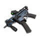 A3 Industries Compact Modular Vertical Foregrips, Compact Single-Slot M-Lok Mounting Base With 3in Knurled Grip, Aluminum, Black, VFG-155
