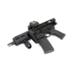 A3 Industries Compact Modular Vertical Foregrips, Compact Single-Slot M-Lok Mounting Base With 3in Knurled Grip, Aluminum, Black, VFG-155