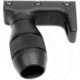 A3 Industries Modular Vertical Foregrips, 100 Degree, Picatinny, w/ Handstop, 2.50In Aluminum Grenade Grip, Polymer Base, Black, VFG-133