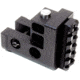 A3 Industries Rear Stock Adapter for B&amp;T GHM9, Polymer/Aluminum, Picatinny, Black, RSA004