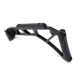 A3 Industries Skelestock Skeleton Stock, 6061 T6 Aluminum, A3T Picatinny Hinge, 9.5in, Black, SK-H2-9.50