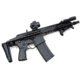A3 Industries Universal Picatinny Mount - Modular Telescoping Stock w/Rubber Buttpad, Black, 7.00in, MTS-PIC-7.00-BP2