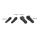 A3 Industries Universal Picatinny Mount - Modular Telescoping Stock w/Rubber Buttpad, Black, 7.00in, MTS-PIC-7.00-BP2