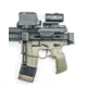 A3 Industries Xeno Triad - Reduced Angle Ar-Compatible Grip, Black, PG-101-B