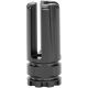 Advanced Armament Corporation BLACKOUT Non-Silencer Mount AK Variants Flash Hider7.62mm Metric 14 x 1LH, Black