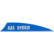 AAE Hybrid 1.85 Vanes, 100 Pack, Shield Cut, Blue, HY185BL100