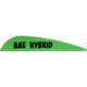 AAE Hybrid 26 Vanes, 2.7in, 100 Pack, Green, HY26BG100