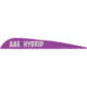 AAE Hybrid 40 Vanes, 3.8in, 100 Pack, Purple, HY40PR100