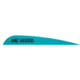 AAE Hybrid 40 Vanes, 3.8in, 100 Pack, Teal, HY40TL100