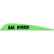 AAE Hybrid 40 Vanes, 3.8in, 100 Pack, Green, HY40BG100