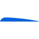 AAE Trad Vanes, 50 Pack, 5in, Blue, TRAD50BL50