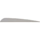 AAE Trad Vanes, 50 Pack, 5in, White, TRAD50WH50