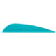 AAE Trad Vanes, 50 Pack, 3in, Teal, TRAD26TL50