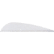 AAE Elite Plastifletch 26 Vanes, White, 50 Pack, EP26WH50