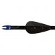 AAE Elite Plastifletch Vanes, Black 1.75 in. 100 pk., EPA16BK100
