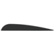 AAE Elite Plastifletch Vanes, Black 3.875 in. 100 pk. 16645