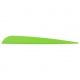 AAE Elite Plastifletch Vanes, Bright Green 4.75 in. 100 pk., 16660